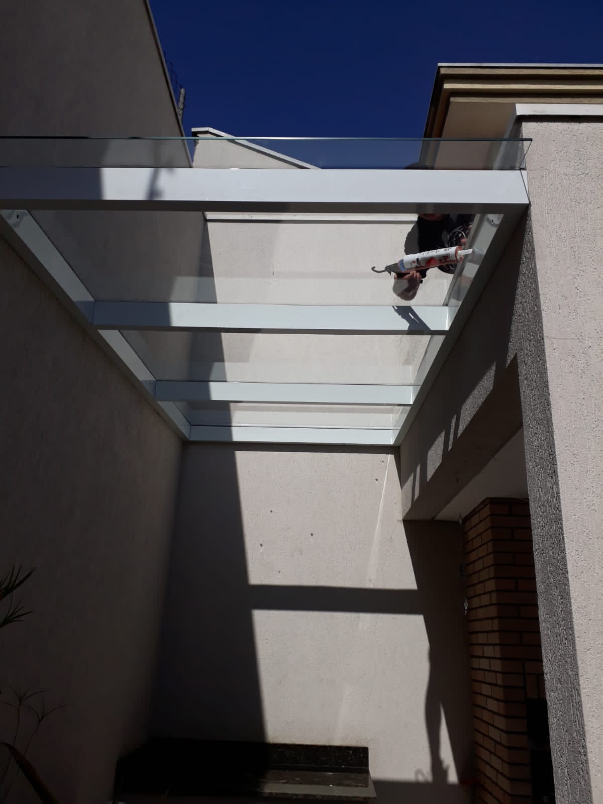 Coberturas em vidro — projeto 3