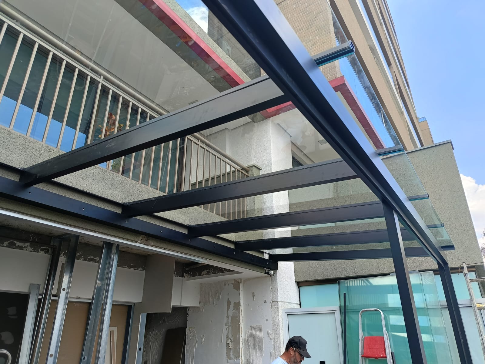 Coberturas em vidro — projeto 5